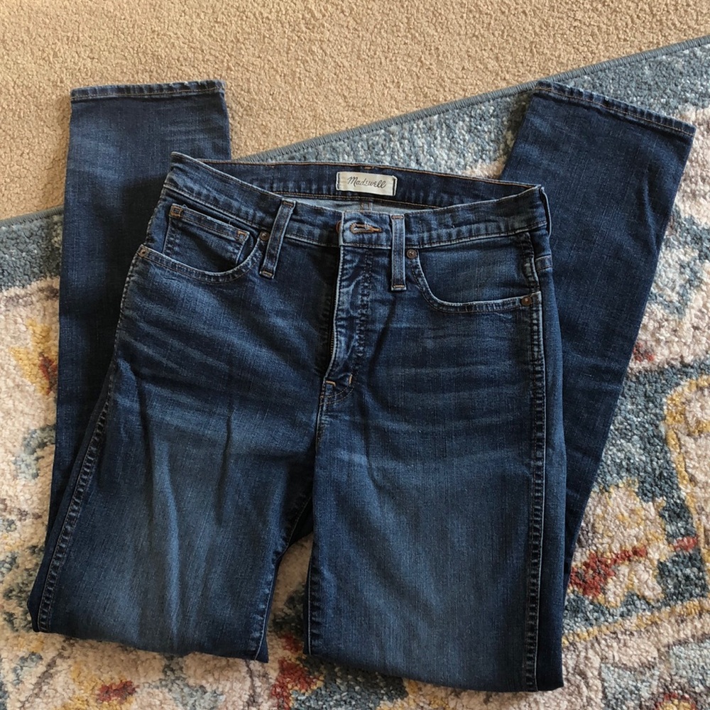 Madewell Tall Slim Straight Jeans